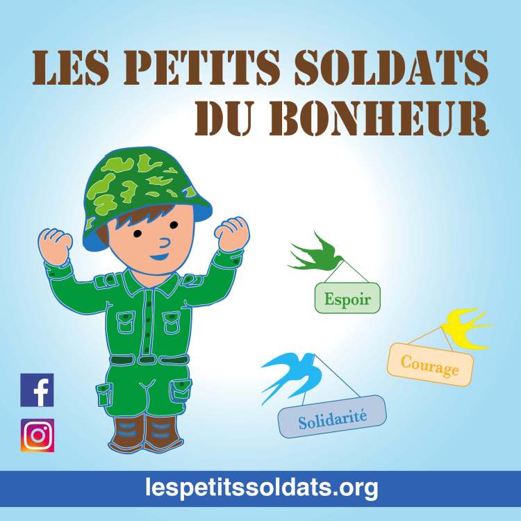 logo les petits soldats du bonheur